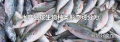 水產品按生物種類形態可分為