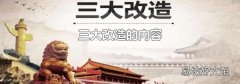 三大改造的內(nèi)容