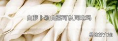 白萝卜和白菜可以同吃吗