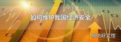 如何维护我国经济安全