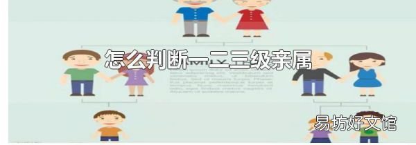 怎么判断一二三级亲属