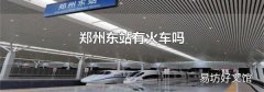 郑州东站有火车吗