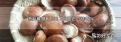 香菇根部长白毛了上面还可以吃吗