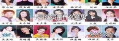 卡司演员是什么意思