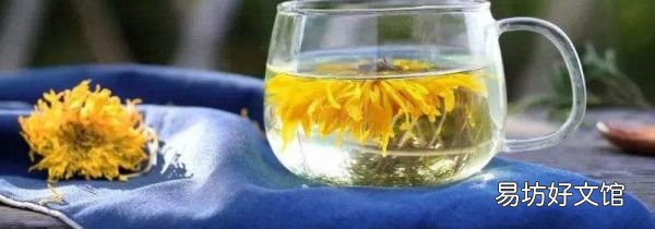 菊花茶能和檸檬一起泡嗎