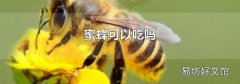 蜜蜂可以吃嗎