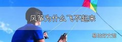 風箏為什么飛不起來