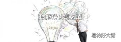 技能特長怎么填