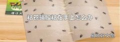 粘蒼蠅膠粘在手上怎么辦