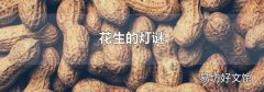 花生的燈謎