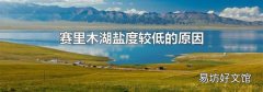 賽里木湖鹽度較低的原因
