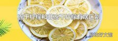 凍干檸檬和非凍干檸檬有啥區別