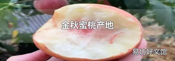 金秋蜜桃產地