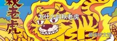 為什么叫秋老虎