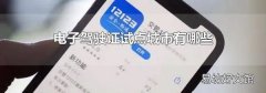 電子駕駛證試點城市有哪些