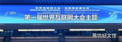第一屆世界互聯網大會主題