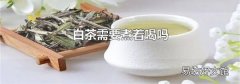白茶需要煮著喝嗎