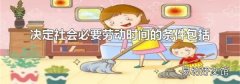 決定社會必要勞動時間的條件包括