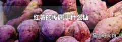 紅薯的糖屬于什么糖
