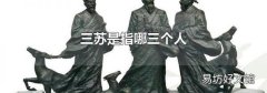 三蘇是指哪三個人