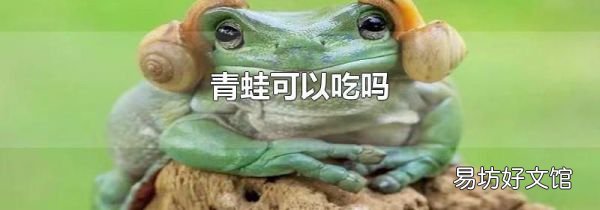 青蛙可以吃嗎
