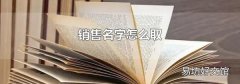 銷售名字怎么取