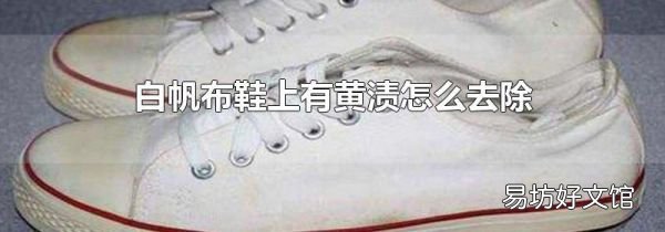 白帆布鞋上有黃漬怎么去除