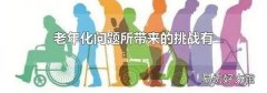 老年化問題所帶來的挑戰有