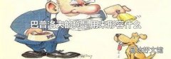 巴普洛夫的狗是用來形容什么