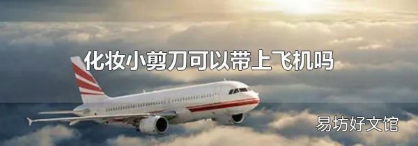 化妝小剪刀可以帶上飛機嗎