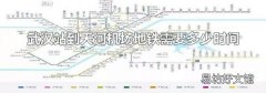 武漢站到天河機場地鐵需要多少時間