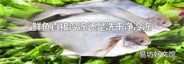鮮魚直接冷凍還是洗干凈冷凍