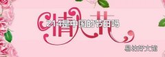 214是中国的节日吗