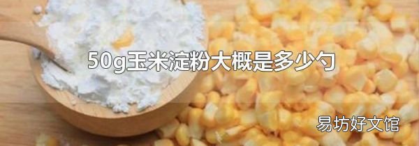 50g玉米淀粉大概是多少勺