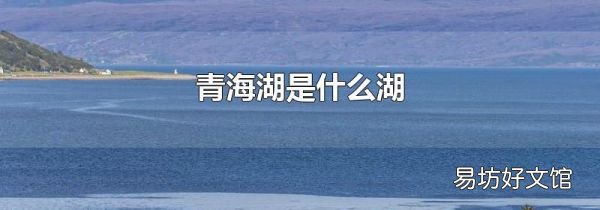 青海湖是什么湖