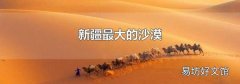 新疆最大的沙漠