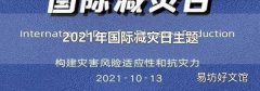 2021年國際減災日主題