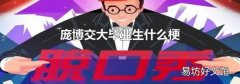 龐博交大畢業生什么梗