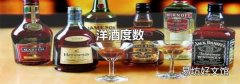 洋酒度數