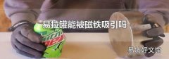 易拉罐能被磁铁吸引吗