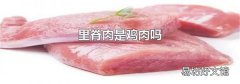 里脊肉是鸡肉吗