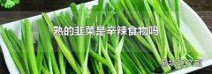熟的韭菜是辛辣食物吗