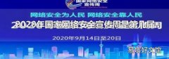 2020年国家网络安全宣传周是第几届