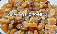 葡萄干保质期多长时间 葡萄干怎么算坏了