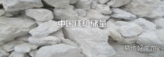 中国镁矿储量