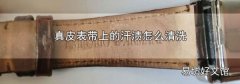 真皮表带上的汗渍怎么清洗