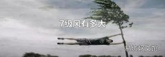 7级风有多大