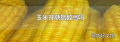 玉米升糖指数高吗