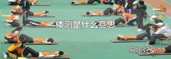 体测是什么意思