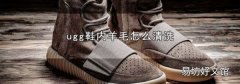 ugg鞋內羊毛怎么清洗